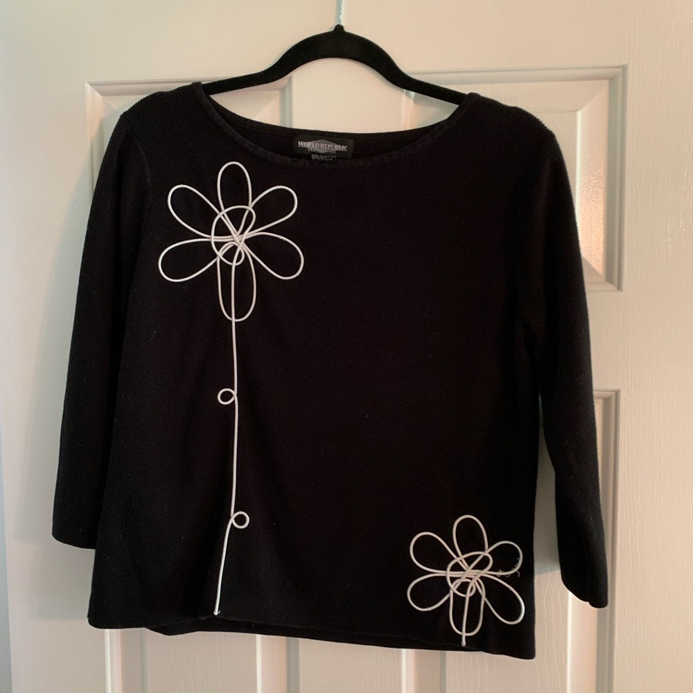 Embroidered Top
